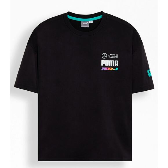 NWT Men's Puma Mercedes-AMG Petronas F1 Team x Mad Dog Jones T-Shirt size M - Picture 1 of 8
